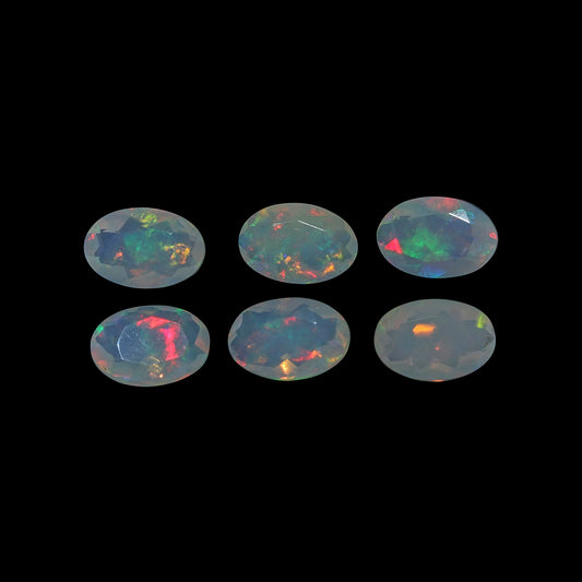 2Pc Lot Ethiopian Opal 6x4mm 0.50 Carats