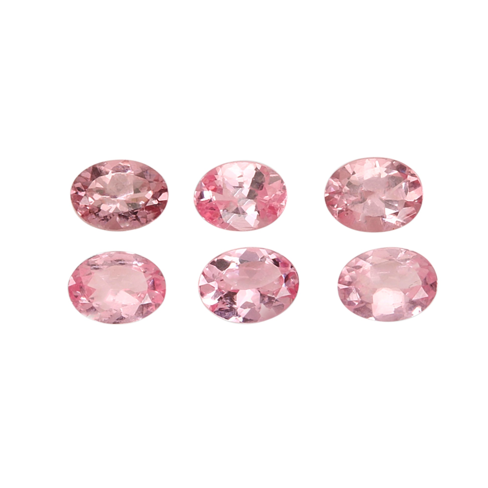 2Pc Lot Pink Spinel 4x3mm 0.30 Carats