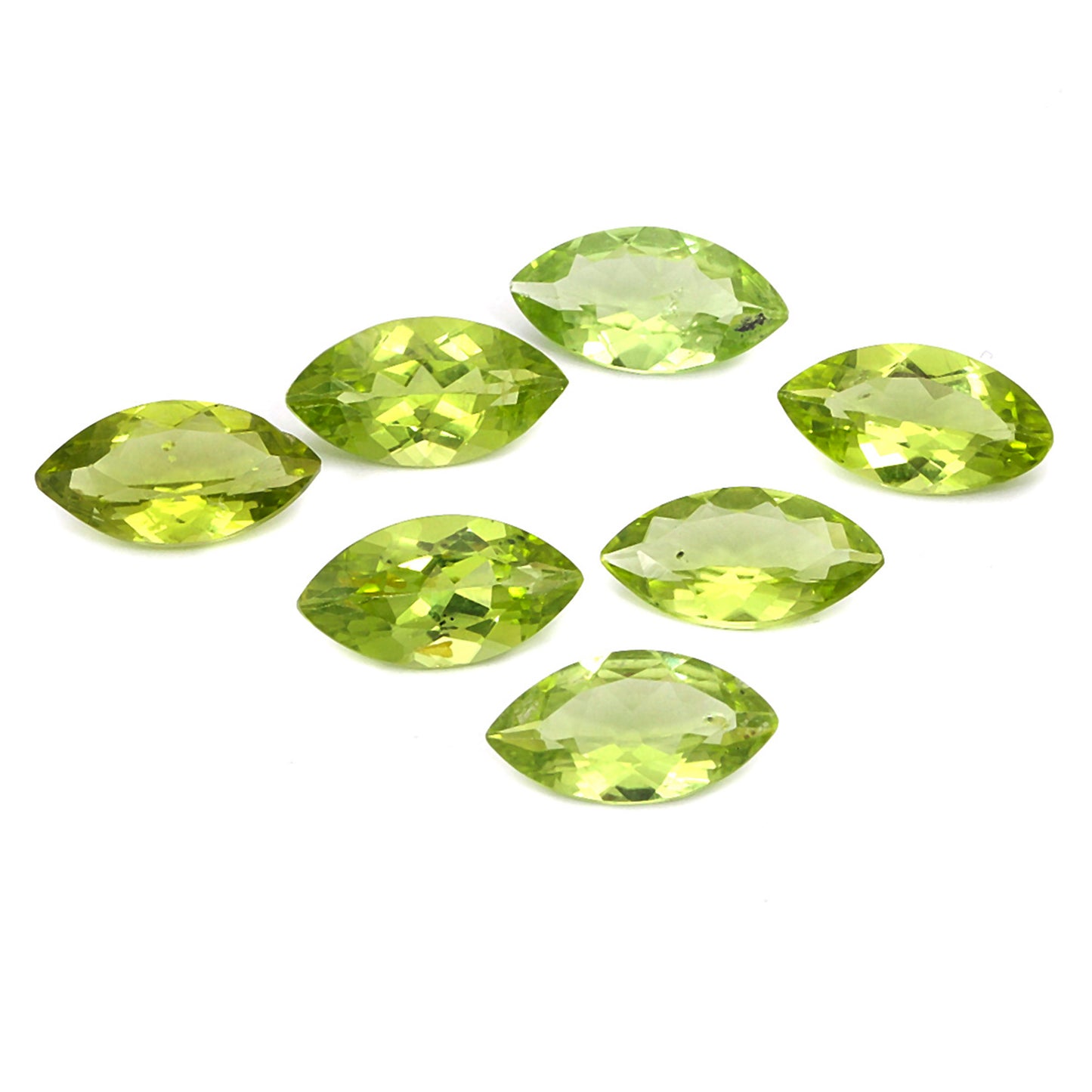 2Pc Lot Peridot 2.50 Carats