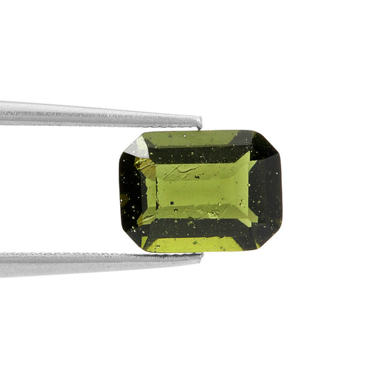 Moldavite 8x6mm 1.25 Carats