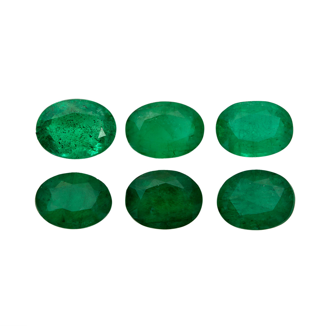 Brazilian Emerald 8x6mm 0.75 Carats