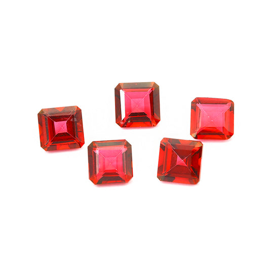 5Pc Lot Cruzeiro Topaz 5x5mm 3.35 Carats