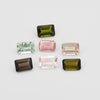 7Pc Lot Rainbow Tourmaline 6x4mm 4.30 Carats