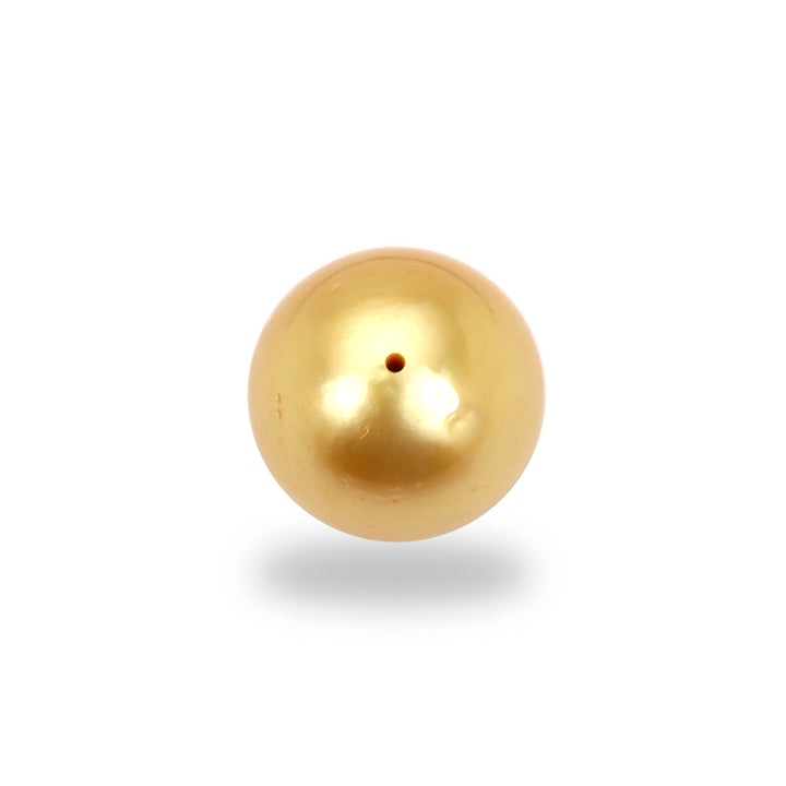 Golden South Sea Pearl Full Drilled 13mm-14mm 16.40 Carats