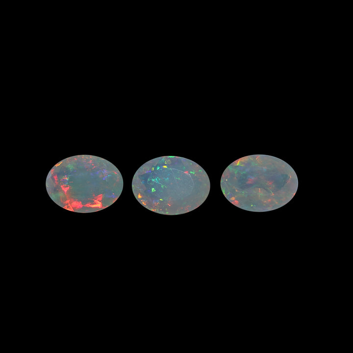 2Pc Lot Ethiopian Opal 8x6mm 1.20 Carats