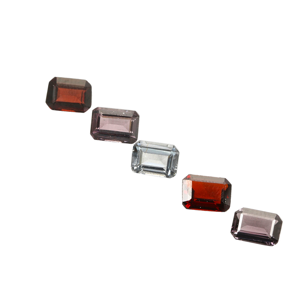 Multicolor Spinel 7x5mm 0.85 Carats