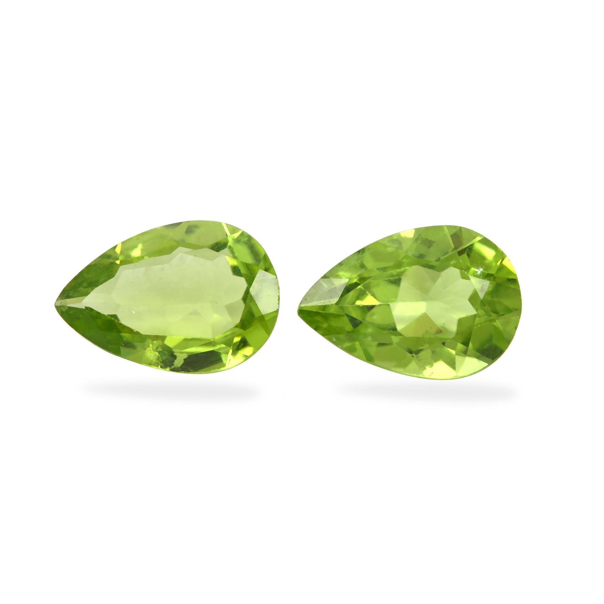 2Pc Lot Peridot 5.40 Carats