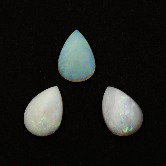 Australian Opal Pear 0.80 Carats KJCI42