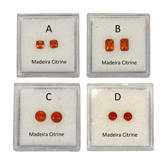 Matching Pairs in Madeira Citrine