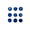 2Pc Lot Ceylon Blue Sapphire 3.50mm 0.40 Carats NDCI81