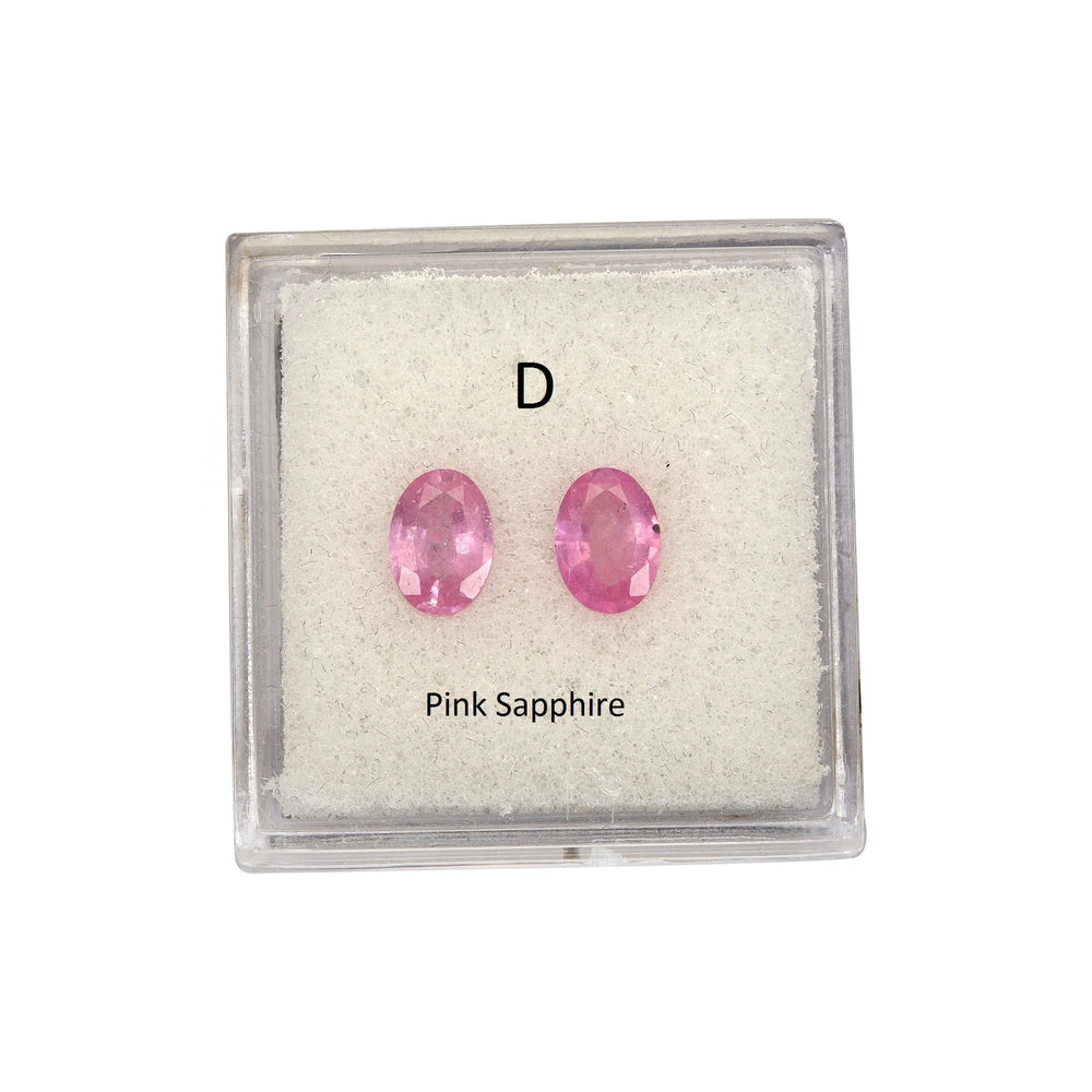 Matching Pairs in Pink Sapphire
