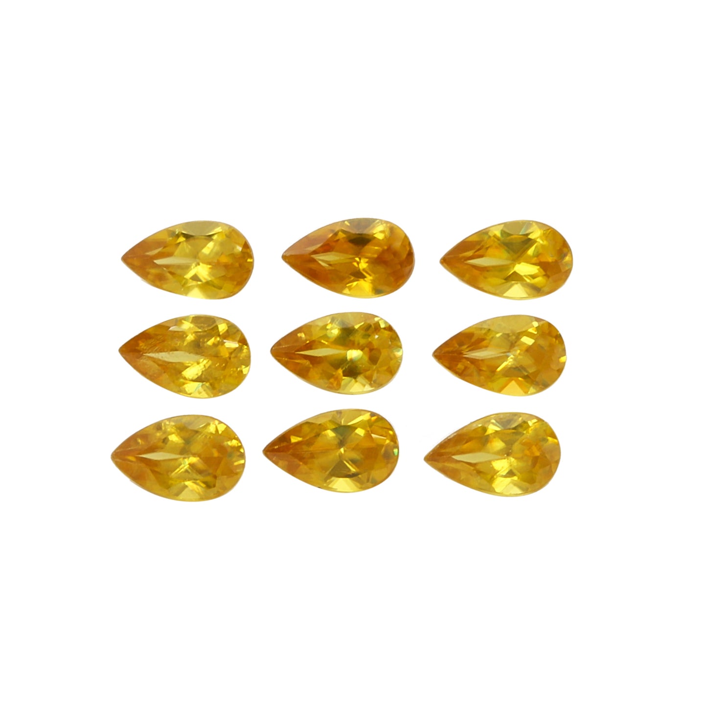 2Pc Lot Sphene 5x3mm 0.90 Carats