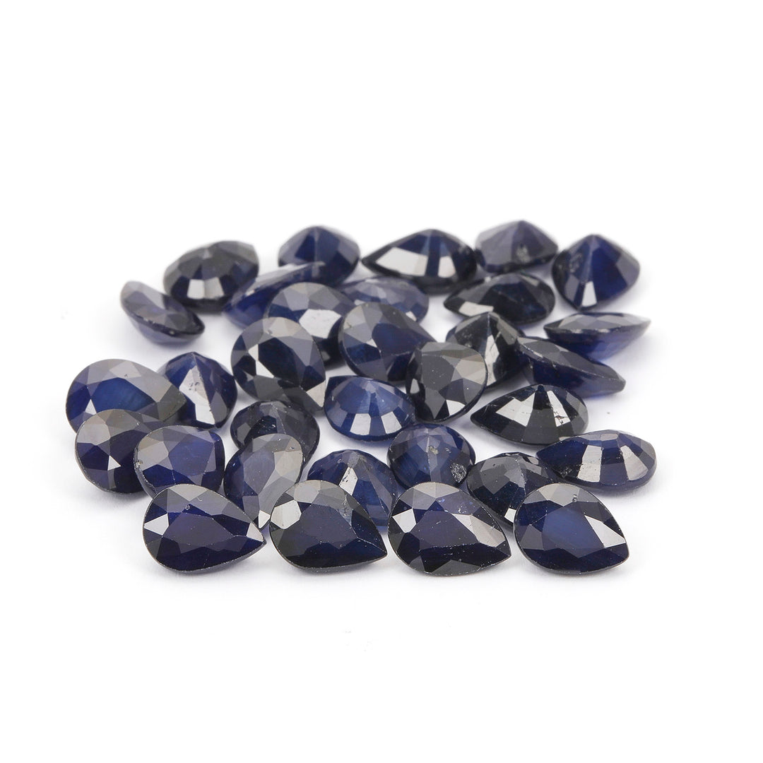 5 Carats Lot Blue Sapphire 8x6mm Approx 3 Pieces