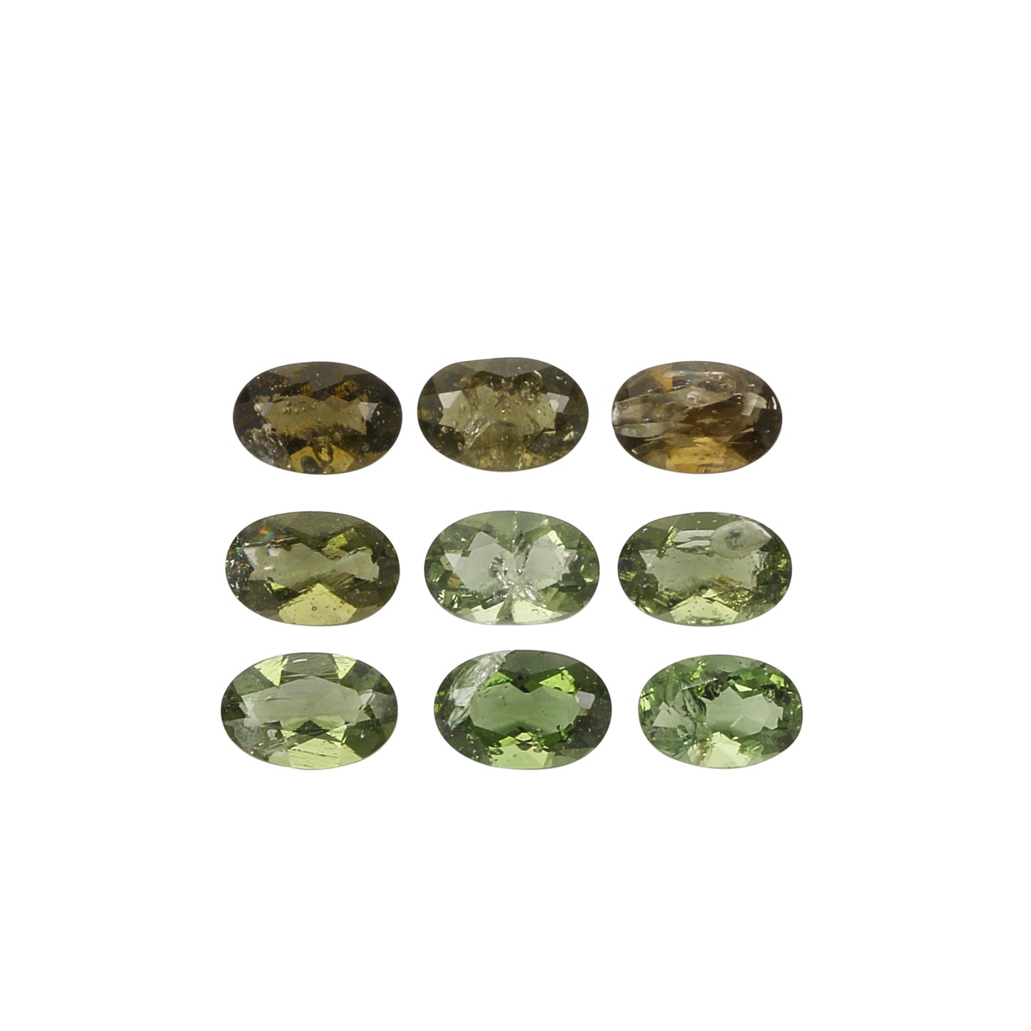 5P Lot Moldavite Close Out 6x4mm 1.75 Carats
