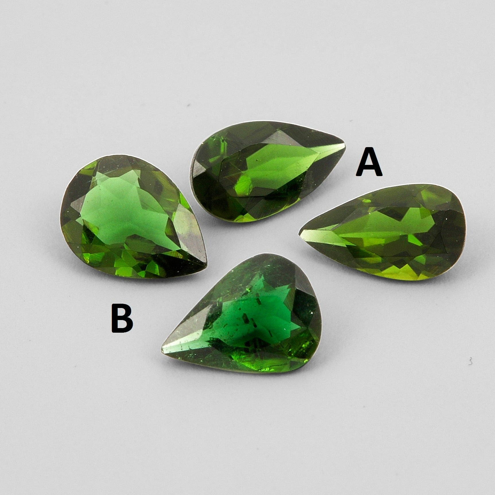 Chrome Tourmaline Pear