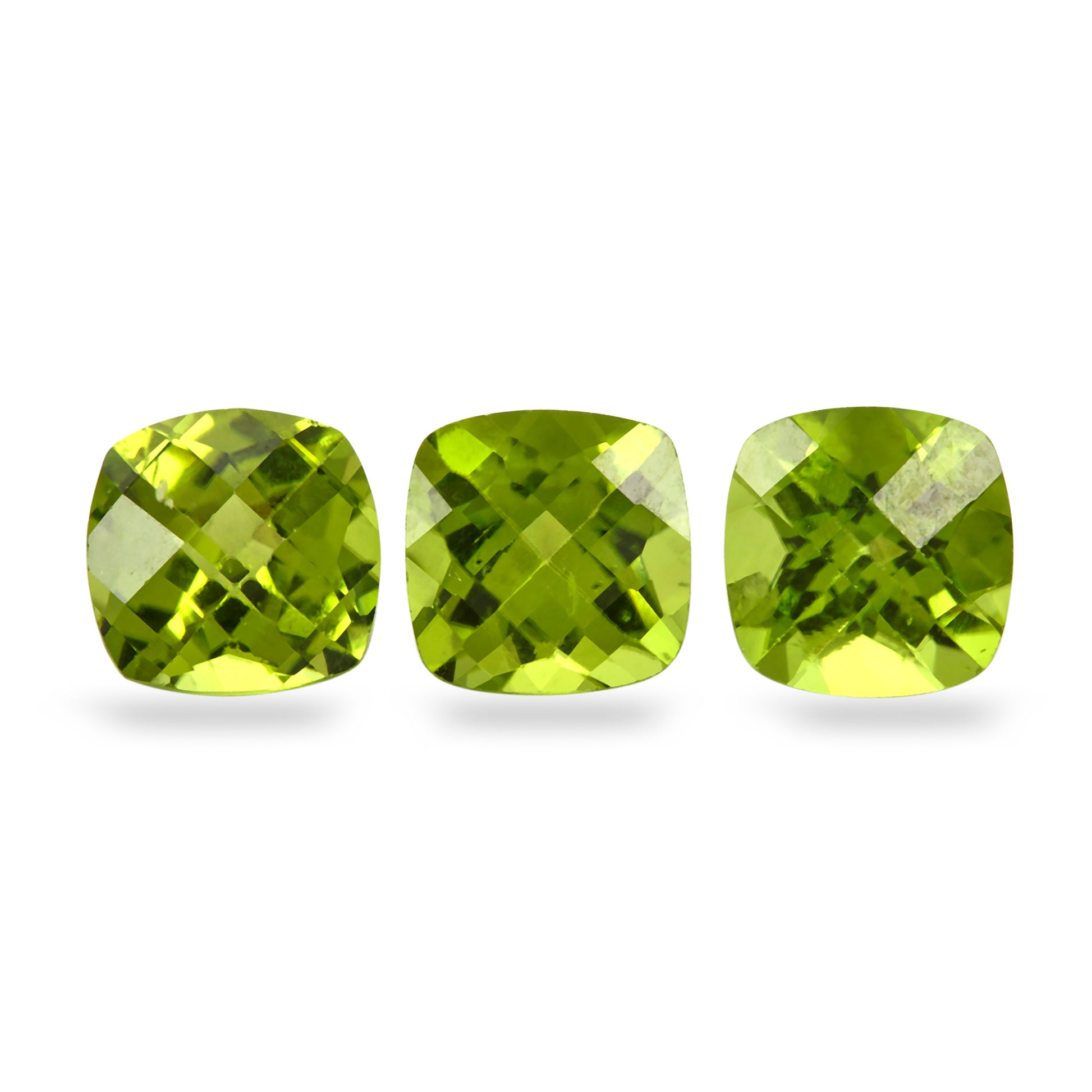 Peridot 8x8mm 2.50 Carats