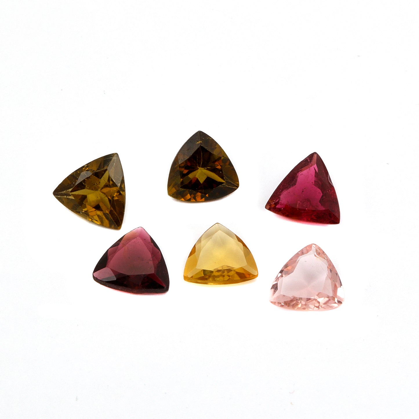 6Pc Lot Rainbow Tourmaline 4.50 Carats