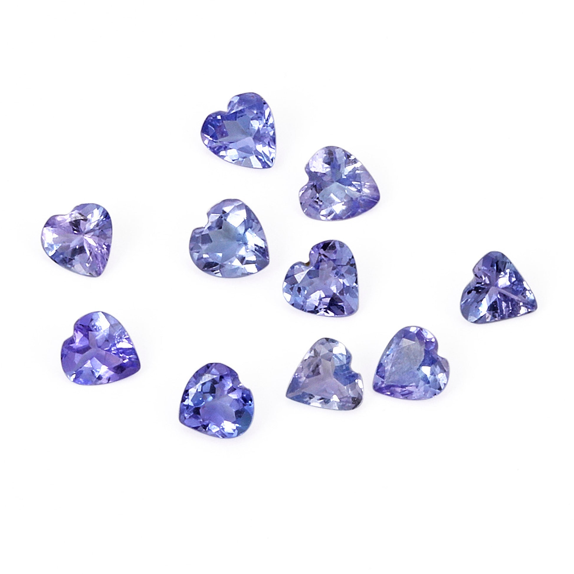 3Pc Lot Tanzanite 4x4mm 0.50 Carats