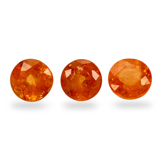 Mandarin Garnet 6.5x6.5mm 1.60 Carats