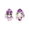 2Pc Lot Amethyst 9x7mm 3.00 Carats
