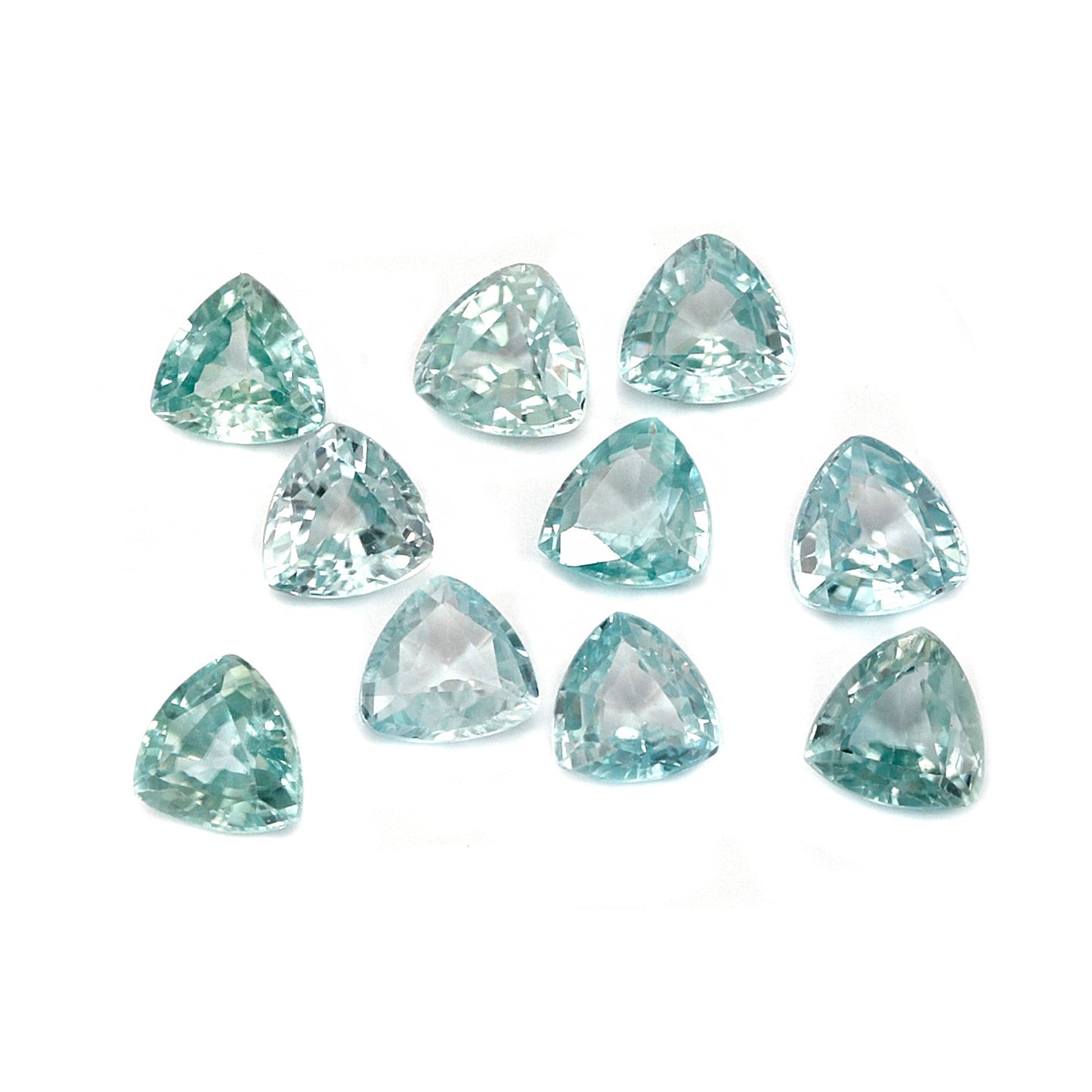 Blue Zircon 5x5mm 0.50 Carats