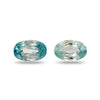 Fantasy Blue Zircon (Oval 6x4mm) 0.80 Carats UQCI79
