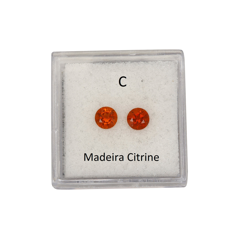 Matching Pairs in Madeira Citrine