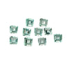 Green Aquamarine 4x4mm 0.20 Carats