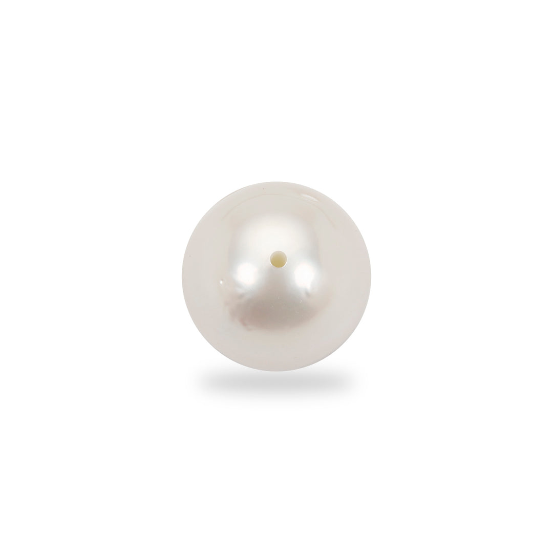 White South Sea Pearl Full Drilled 10mm-11mm 6.90 Carats