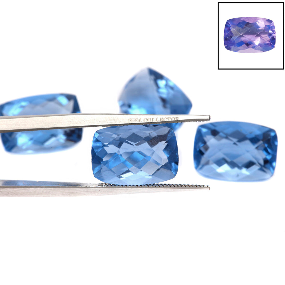 Color Change Fluorite (Cushion 13x9mm) 5.80 Carats VWSI59
