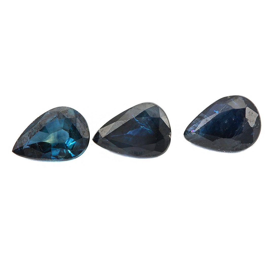 3Pc Lot Australian Sapphire 1.50 Carats