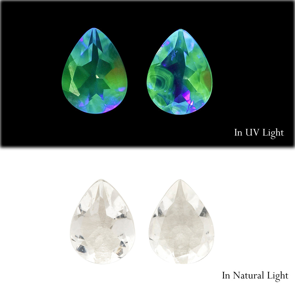 Hyalite Opal (Pear 9x7mm) 1.10 Carats WGNF58