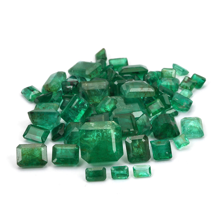 5 Carats Lot Emerald 4x3mm-7x6mm Approx. 7 Pieces